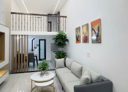 Nhà đẹp hai mặt ngõ Tôn Đức Thắng, 30m2, 6.1 tỷ, nhà xây tâm huyết, thiết kế hiện đại, khu vực trung tâm
