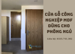 Cửa Gỗ Công Nghiệp Mdf Dùng Cho Phòng Ngủ