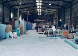 CHO THUÊ XƯỞNG Tại Đại Lộ THĂNG LONG. Huyện THẠCH THẤT. HÀ NỘI