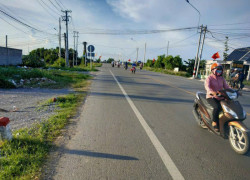 Cần bán đất MT QL 50, Tp. Gò Công, Tiền Giang. Giá 500TR/100m2,SHR