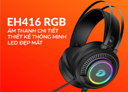 TAI NGHE DAREU EH416 7.1 RGB – CHẤT ÂM CHÂN THỰC, PHONG CÁCH GAMING BÙNG NỔ!