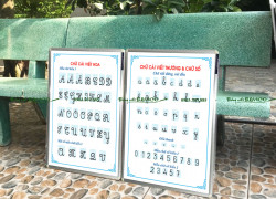 BẢNG CHỮ CÁI TIẾNG VIỆT CHUẨN BỘ GIÁO DỤC