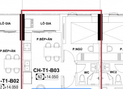 Sang Nhượng HD Mua Bán Căn Hộ 52m2-2PN