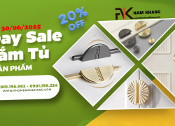 Nhận ngay ưu đãi 20% - Tay nắm tủ cao cấp tại F-Home Nam Khang