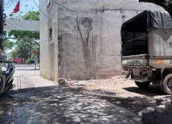 Bán đất Ngọc Thuỵ 56m mt 5.5m 9.8 tỷ mặt ngõ ô tô vào đất, ngõ thông ô tô