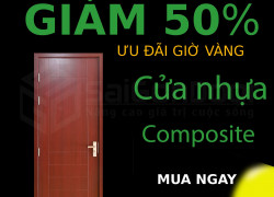 Cửa nhựa composite saigondoor cần thơ