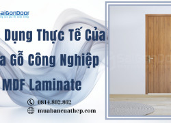 Ứng Dụng Thực Tế Của Cửa Gỗ Công Nghiệp MDF Laminate