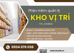 Phần mềm kho vị trí TTV Store Barcode/Qrcode