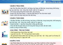 Phần mềm mua bán sắt, thép, inox theo 2 đơn vị tính
