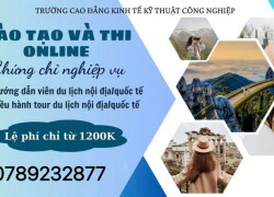 Chứng chỉ nghiệp vụ HDV du lịch