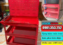 Tối Ưu Xưởng Garage Với Dòng Xe Đẩy Treo Dụng Cụ