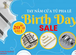 Tay nắm tủ pha lê - Ưu đãi 20% toàn bộ sản phẩm