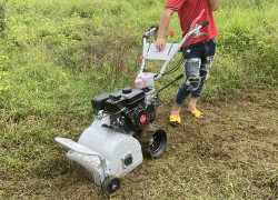 Máy cắt cỏ trục băm hàm cắt 42 chạy xăng VMTB70