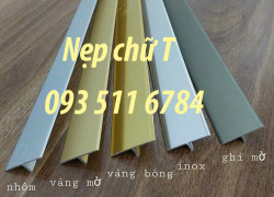 Nẹp T Inox nẹp T nhôm nẹp V chống trượt cầu thang