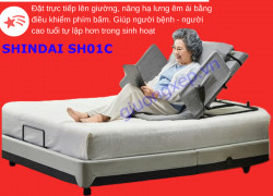 SHINDAI giúp người bệnh tự Nằm - Ngồi dậy dễ dàng chỉ với 1 nút bấm