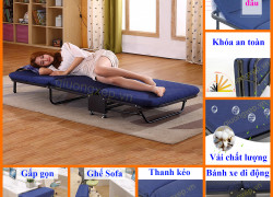 Giường gấp văn phòng – cứu tinh cho dân văn phòng ngủ trưa đúng chuẩn