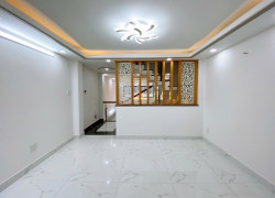 BÁN NHÀ MỚI LENG KENG QUANG TRUNG – P.11 GÒ VẤP - 5 TẦNG - 4PN - 7.34 TỶ