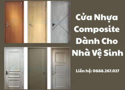 Cửa Nhựa Composite Dành Cho Nhà Vệ Sinh