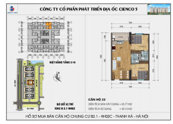 Cần bán căn hộ chung cư tại khu đô thị thanh hà – khu 5 tòa mới