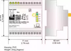 HD67086-IP-B2-169MHz-80: M-Bus Wireless / BACnet IP Slave - Converter