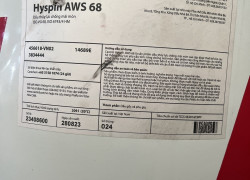 Dầu thủy lực Castrol Hyspin AWS 68 chính hãng.