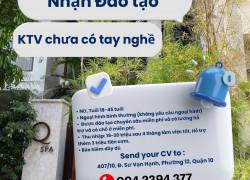 QSPA CẦN TUYỂN KỸ THUẬT VIÊN CHƯA CÓ TAY NGHỀ NHẬN ĐÀO TẠO