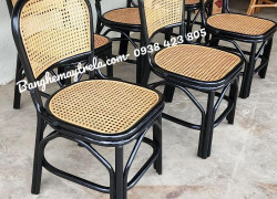 Ghế bàn ăn mây tre