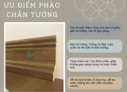 5 mẹo chọn phào nhựa giả gỗ vừa đẹp vừa bền