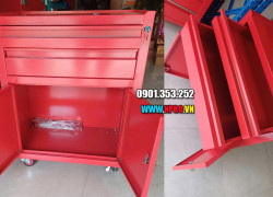 Tủ Đồ Nghề 2 Ngăn Kéo + Ngăn Mở Cánh – Tiện Lợi, Gọn Gàng, Bền Bỉ