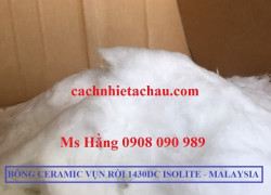 Vụn gốm sứ Ceramic Isolite Malaysia 1430 độ, cách nhiệt chống cháy