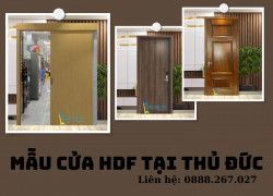 Mẫu Cửa HDF Tại Thủ Đức