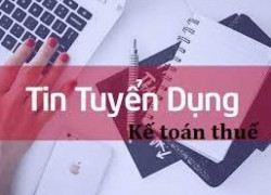 TUYỂN DỤNG NHÂN VIÊN KẾ TOÁN THUẾ