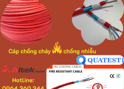 FR210G - Cáp chống cháy chống nhiễu + E + GFT Altek Kabel