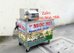 Máy ép mía đầu liền bàn V5990-1 - Đầu ép mía liền bàn có thùng xe inox