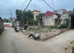 Chính chủ bán 1 lô góc 2 mặt tiền ,vuông vắn, không lỗi lầm tại Kim Thiều- Hương Mạc - Từ Sơn - BN