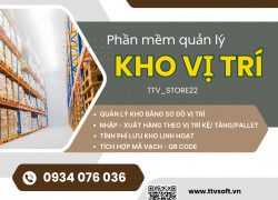 GIẢI PHÁP PHẦN MỀM QUẢN LÝ VỊ TRÍ  HÀNG LƯU KHO