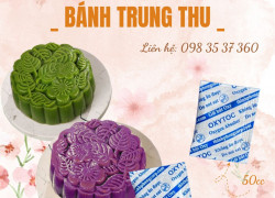 Gói hút oxy - bảo quản Bánh Trung Thu hiệu quả