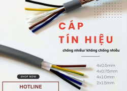 Cáp tín hiệu chống nhiễu 4x0.5mm Altek Kabel