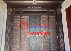 Cửa thép 5d cần thơ cửa chính