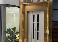 Cho thuê nhà mới, lô góc, thang máy,vỉa hè, 116m2- 4T, Hoàng Quốc Việt_44 Tr
