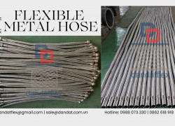 Ống dẫn dầu thủy lực, Ống tuy ô thủy lực bọc lưới inox, Ống mềm thủy lực bọc lưới, Khớp nối mềm rắc co
