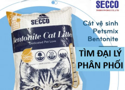 CÁT MÈO BENTONITE SECCO – GIÁ SIÊU ƯU ĐÃI CHO ĐẠI LÝ TOÀN QUỐC