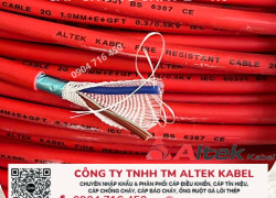 Cáp nguồn, tín hiệu báo cháy, chống cháy 2x1.0 Altek Kabel