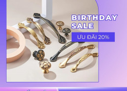 Birthday Sale – Tung ưu đãi vàng