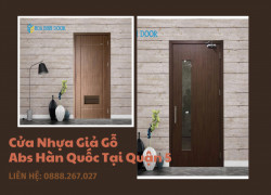 Cửa Nhựa Giả Gỗ Abs Hàn Quốc Tại Quận 5
