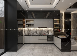 Tủ bếp Acrylic Với Thiết Kế Tối Giản Và Tiện Lợi serhrnyu