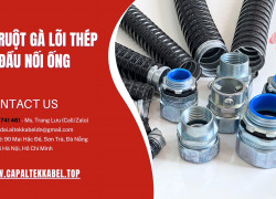 Ống ruột gà lõi thép bọc nhựa PVC – Đà Nẵng, Hà Nội, HCM
