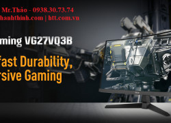 ASUS TUF Gaming VG27VQ3B – Trải Nghiệm Chơi Game Siêu Mượt, Siêu Đã!