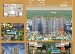 Bán căn 3PN +1 – 103m², tầng trung 11  hướng Đông Bắc toà C2Z1  dự án Masteri Trinity Square - Vinhomes Ocean Park 2