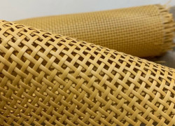 Lưới nhựa giả mây làm nội thất